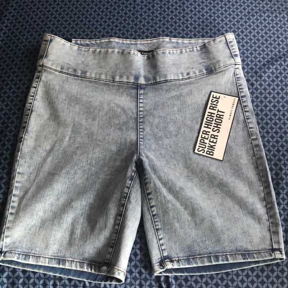 Wax Jean Pants - Super High Rise Short